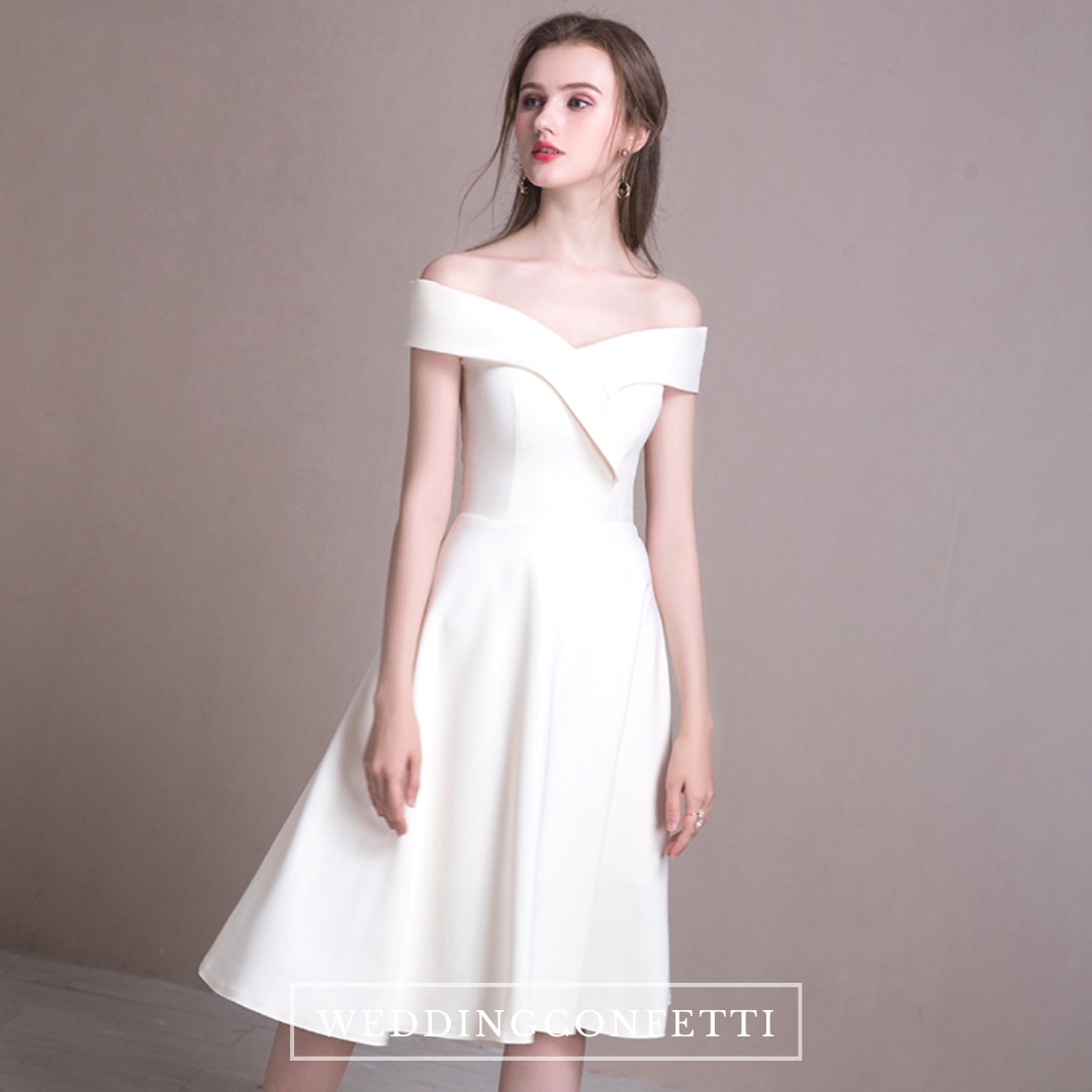 The Sellina Off Shoulder Cocktail Dress(Available in 4 Colours)