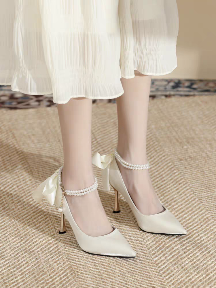 The Hazelle Wedding Bridal Heels (Available in 2 colours)