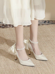 The Hazelle Wedding Bridal Heels (Available in 2 colours)