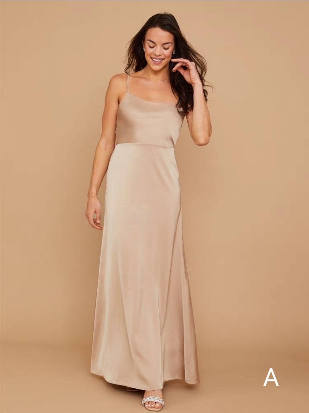 The Bridgette Satin Bridesmaid Series (Customisable)