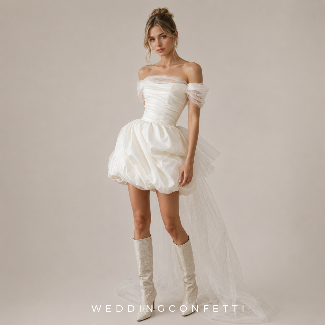 The Petrise Off Shoulder Gown
