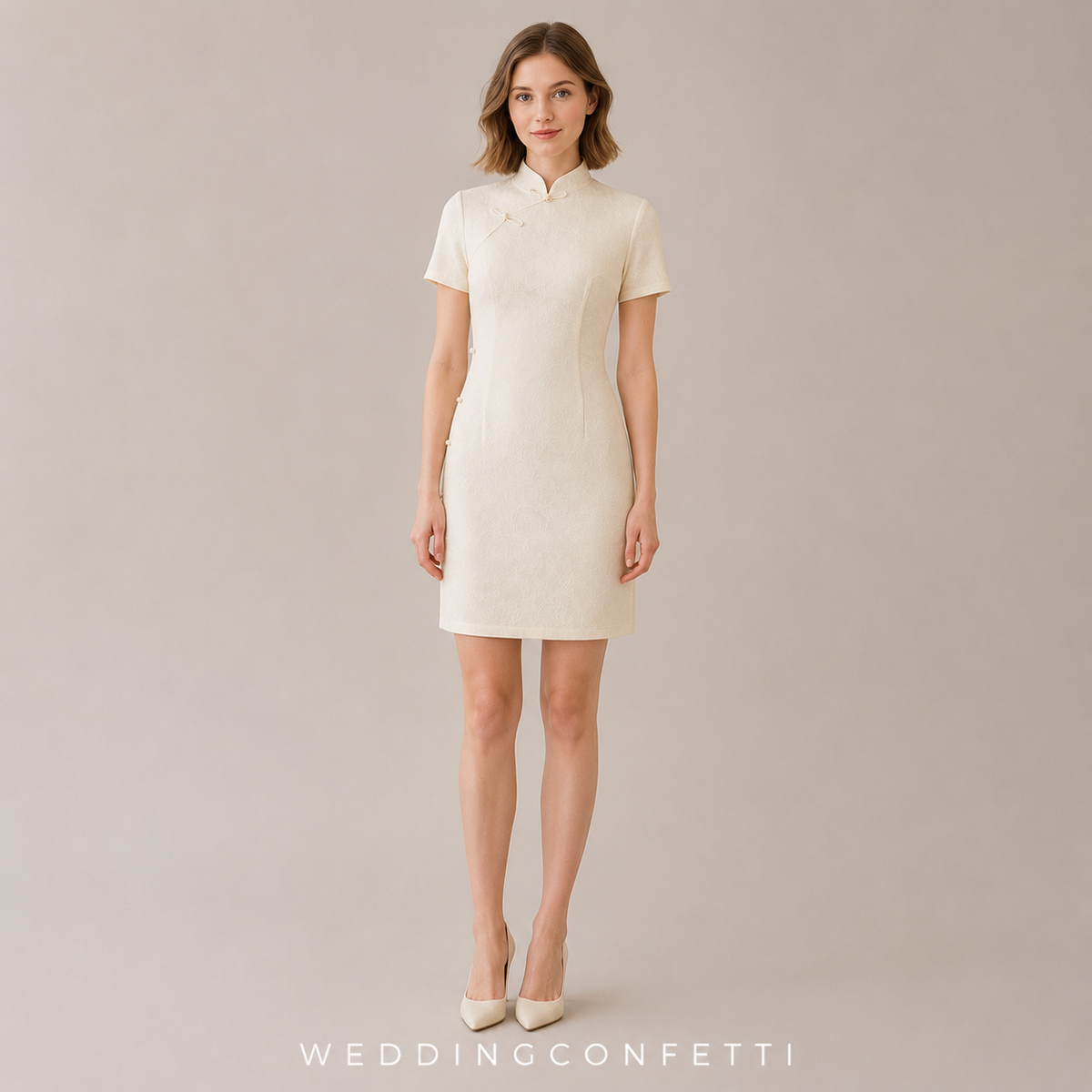 The Velora Sleeveless Cheongsam Gown