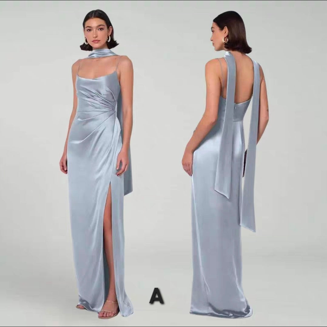 The Catalinya Satin Bridesmaid Series (Customisable)