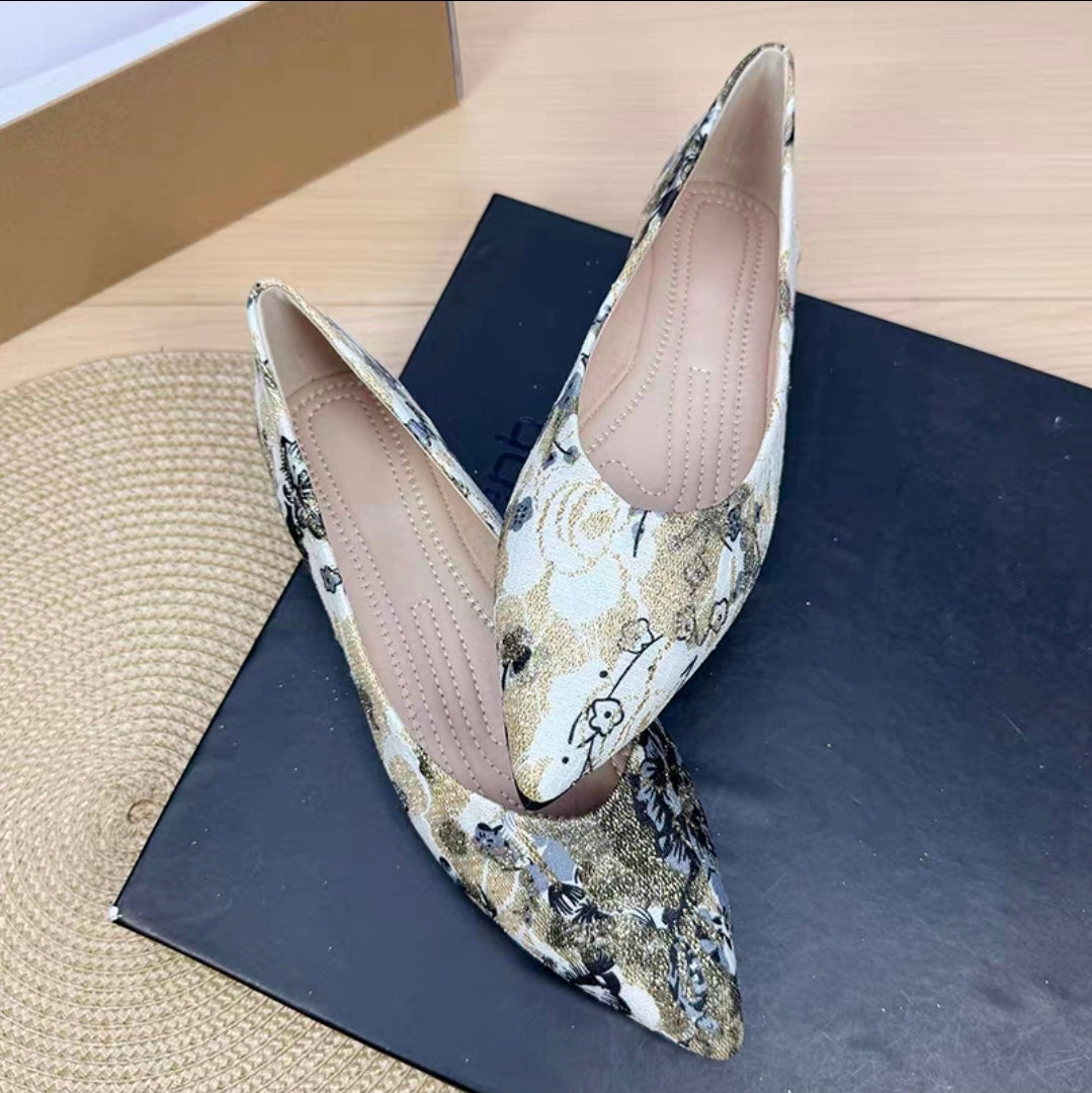 The Chinoise Flats (Available in 5 Colours)