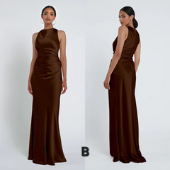 The Pennylia Satin Bridesmaid Series (Customisable)