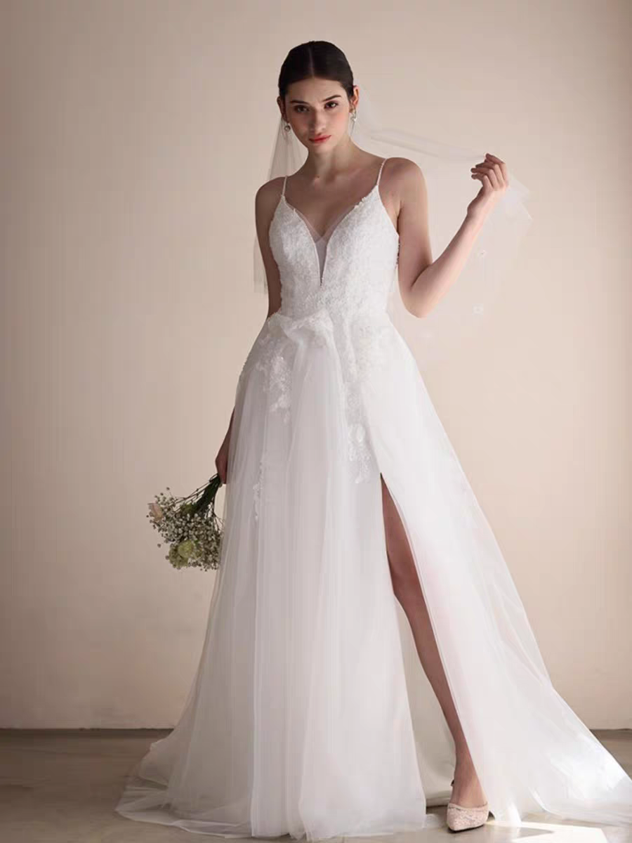 The Rocalle Wedding Bridal Sleeveless Gown