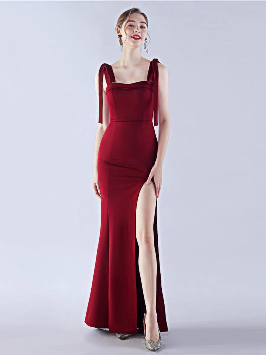 The Merlise Sleeveless Evening Mermaid Dress (Available in 4 colours)
