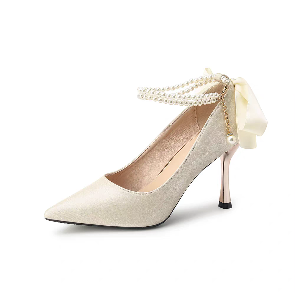 The Hazelle Wedding Bridal Heels (Available in 2 colours)
