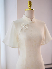 The Celtrine Flare Sleeves Cheongsam Gown