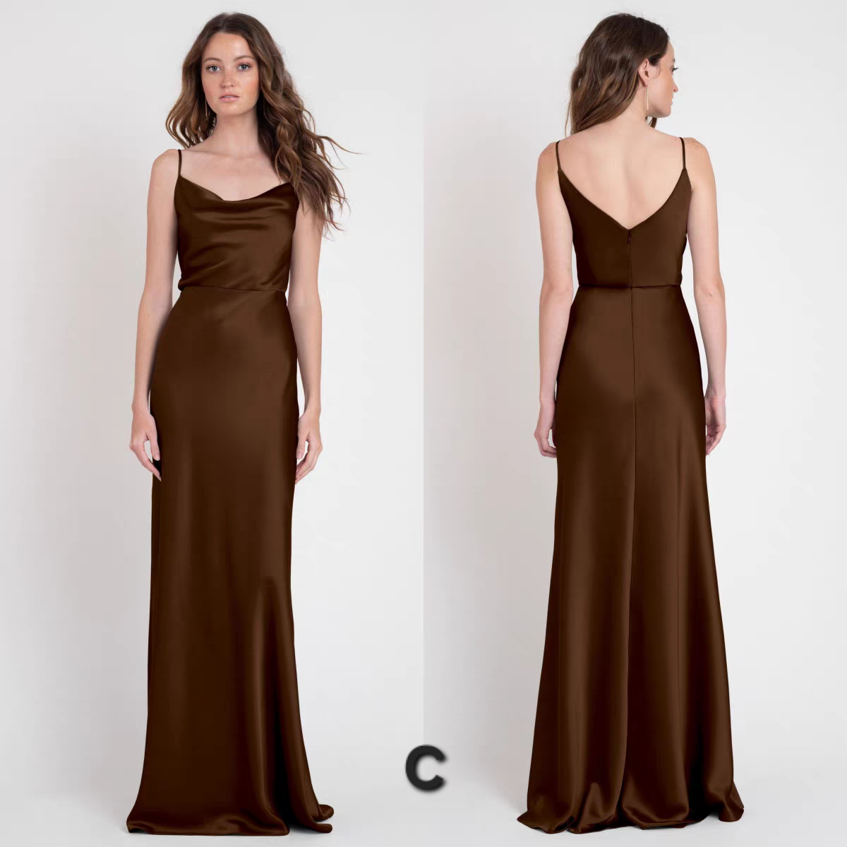 The Pennylia Satin Bridesmaid Series (Customisable)