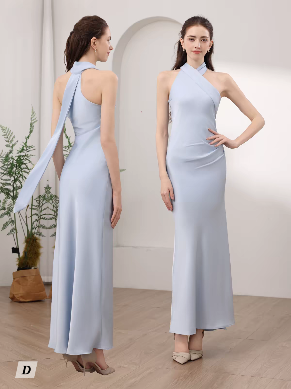 The Kerista Satin Bridesmaid Series (Customisable)