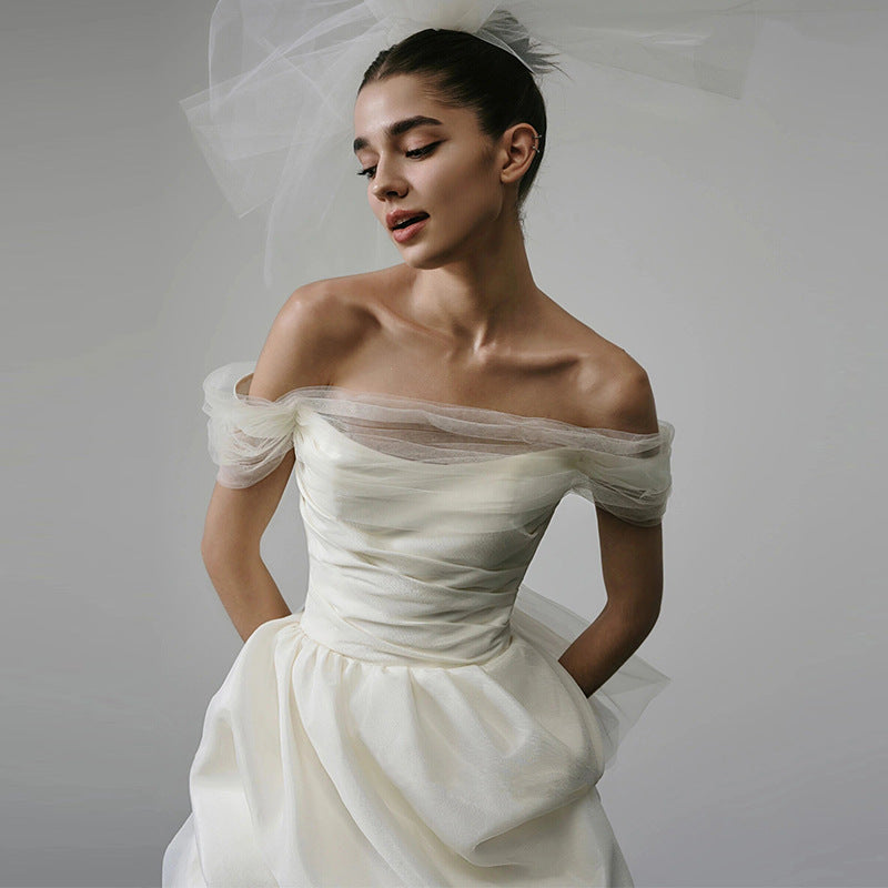 The Petrise Off Shoulder Gown