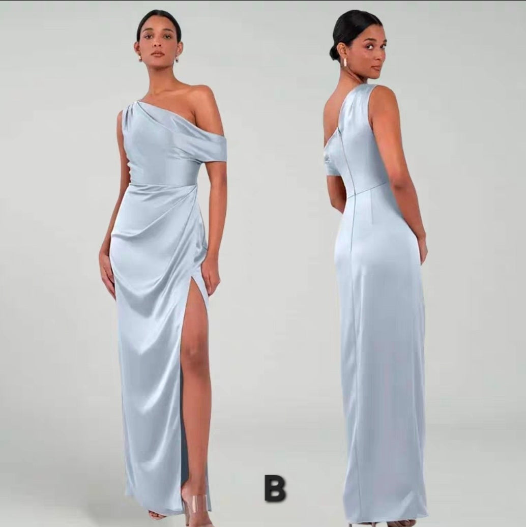 The Catalinya Satin Bridesmaid Series (Customisable)