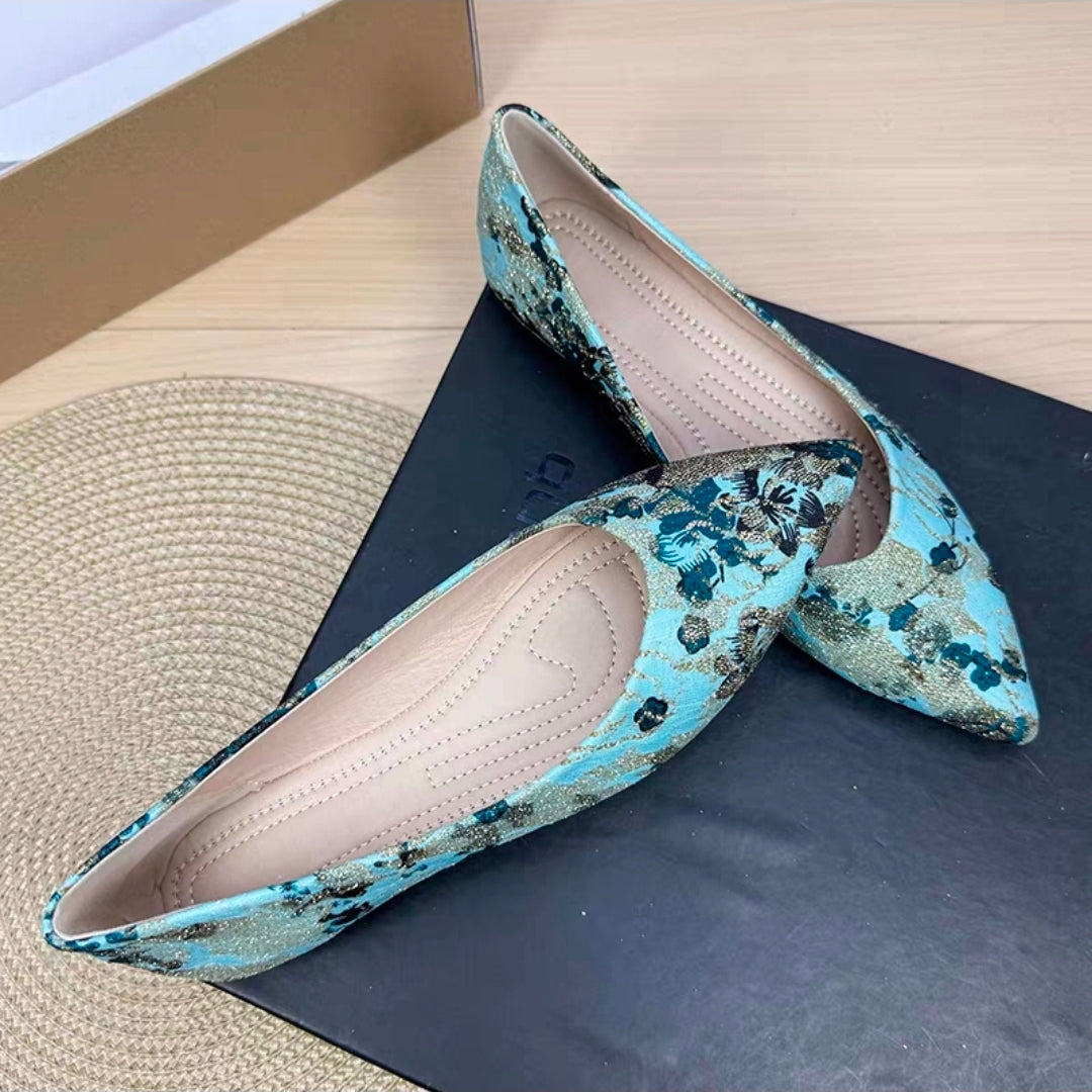 The Chinoise Flats (Available in 5 Colours)