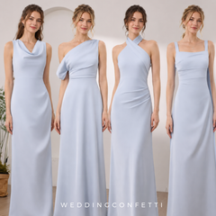 The Kerista Satin Bridesmaid Series (Customisable)