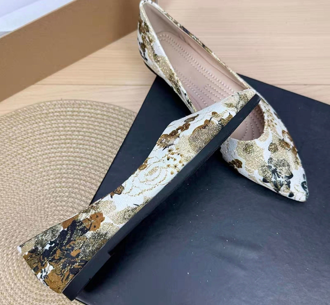 The Chinoise Flats (Available in 5 Colours)