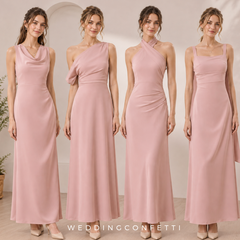 The Kerista Satin Bridesmaid Series (Customisable)