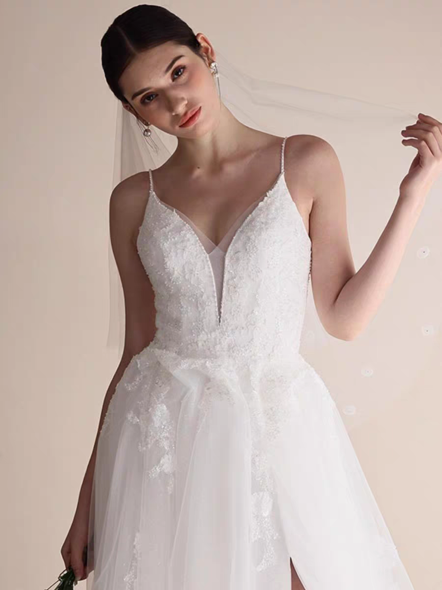 The Rocalle Wedding Bridal Sleeveless Gown