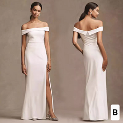 The Rosaelle Satin Bridesmaid Series II (Customisable)