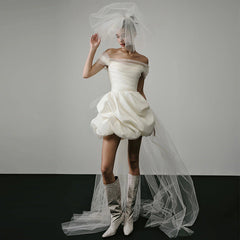 The Petrise Off Shoulder Gown