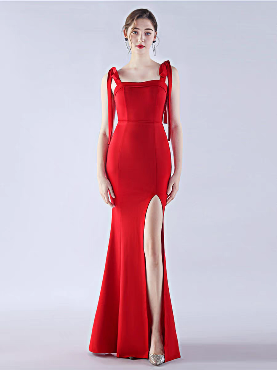 The Merlise Sleeveless Evening Mermaid Dress (Available in 4 colours)