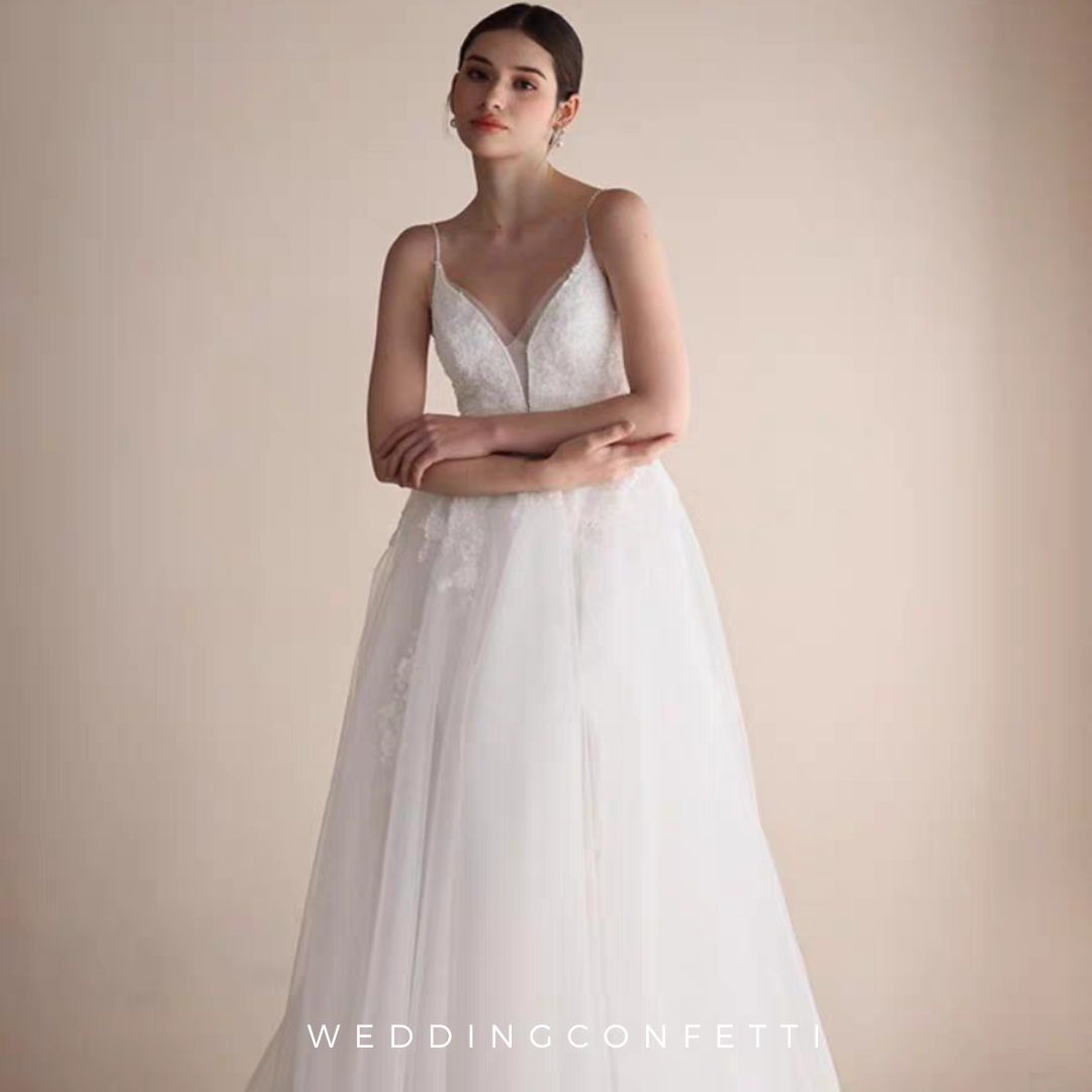 The Rocalle Wedding Bridal Sleeveless Gown