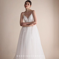 The Rocalle Wedding Bridal Sleeveless Gown