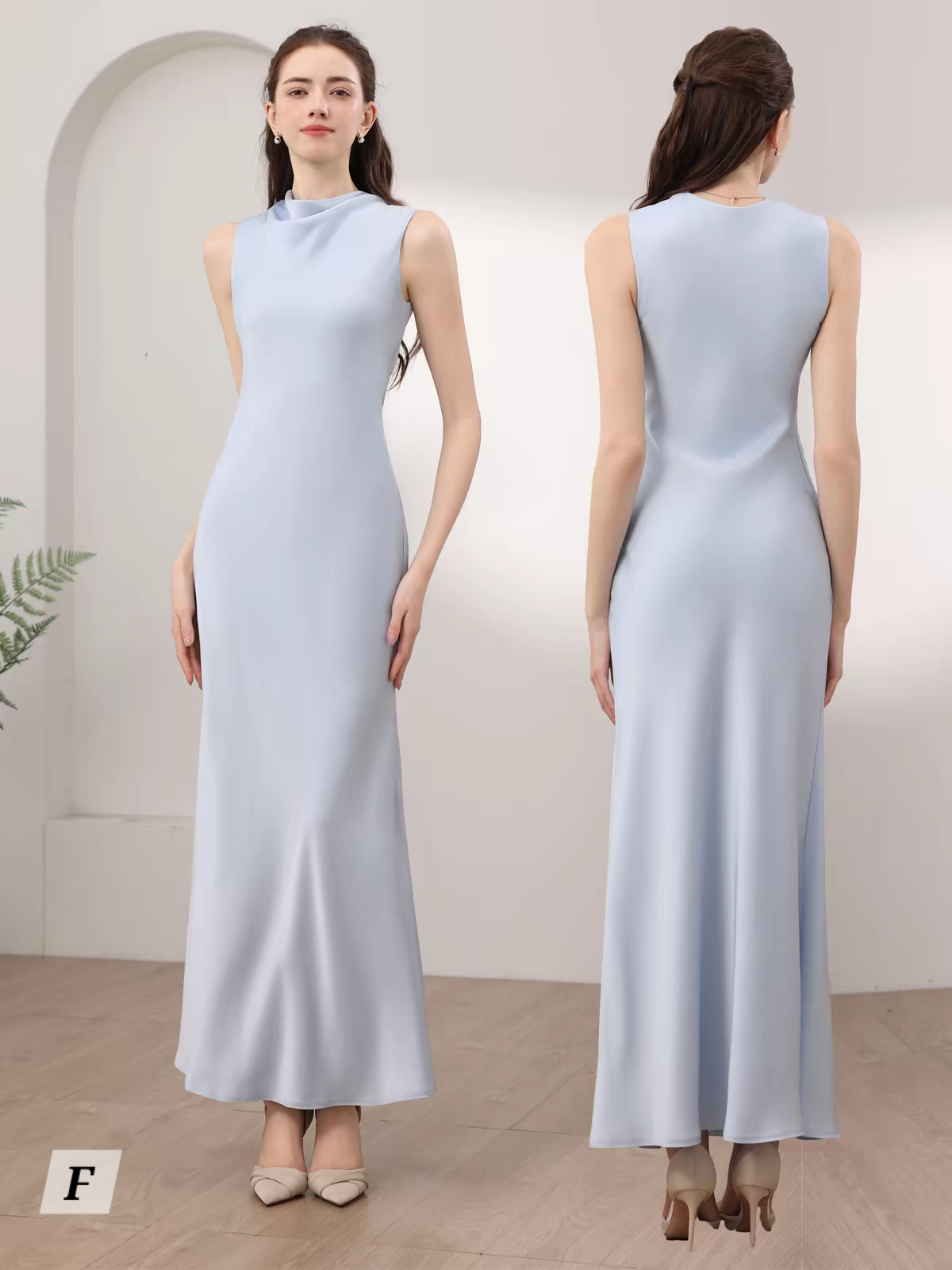 The Kerista Satin Bridesmaid Series (Customisable)