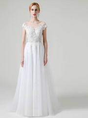 The Rosalle Wedding Bridal Off Shoulder Gown