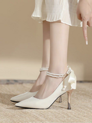 The Hazelle Wedding Bridal Heels (Available in 2 colours)