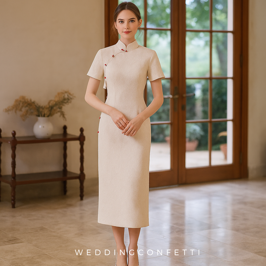 The Karera Sleeveless Cheongsam Gown