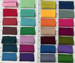 Shiny Satin Colour Chart/Swatch