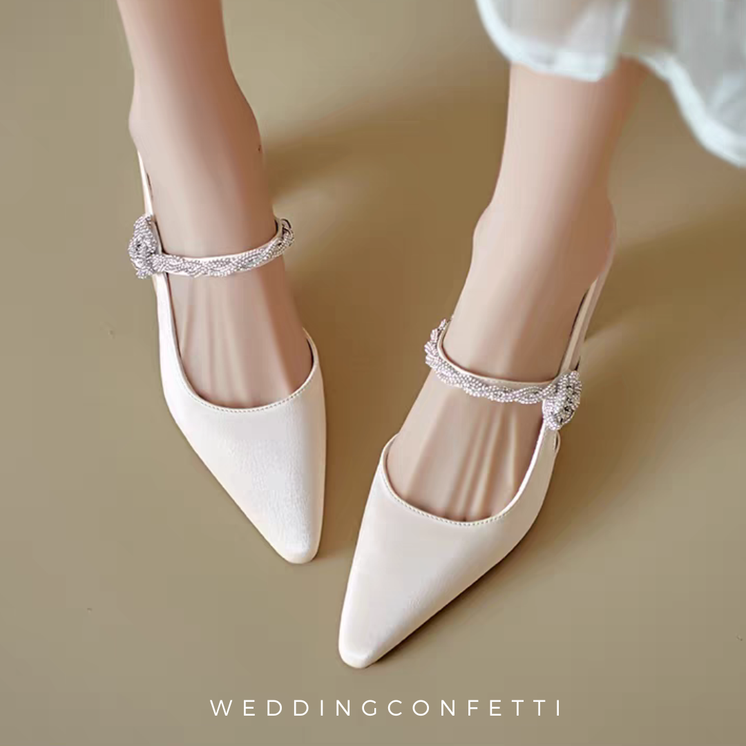 The Melista Wedding Bridal Heels