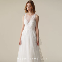 The Ressaly Wedding Bridal Sleeveless Gown
