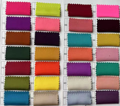 Shiny Satin Colour Chart/Swatch