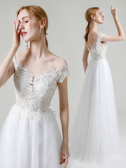 The Rosalle Wedding Bridal Off Shoulder Gown