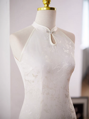The Peony Halter Cheongsam Gown