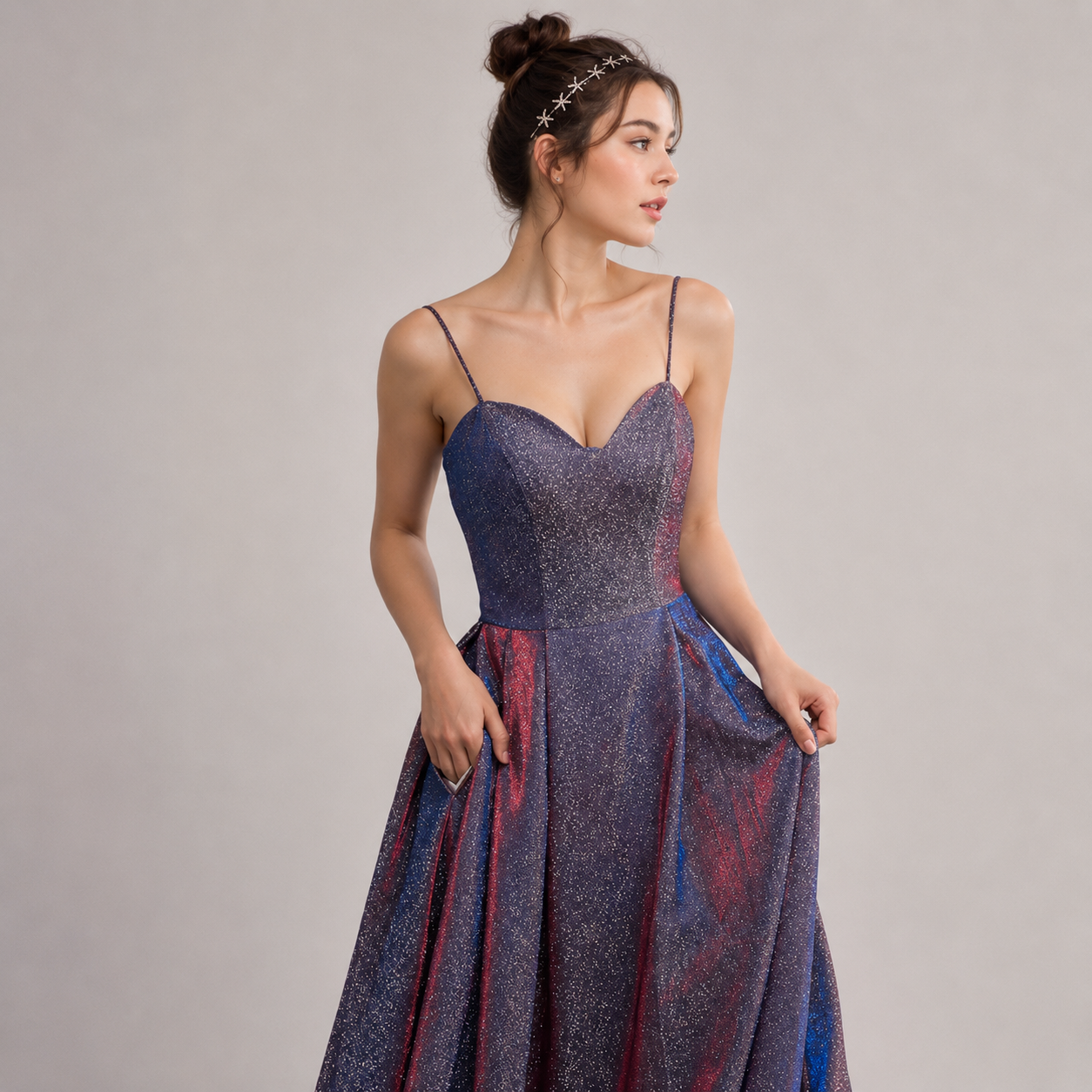 The Lina Ombre Sleeveless Gown (Available in 2 colours)