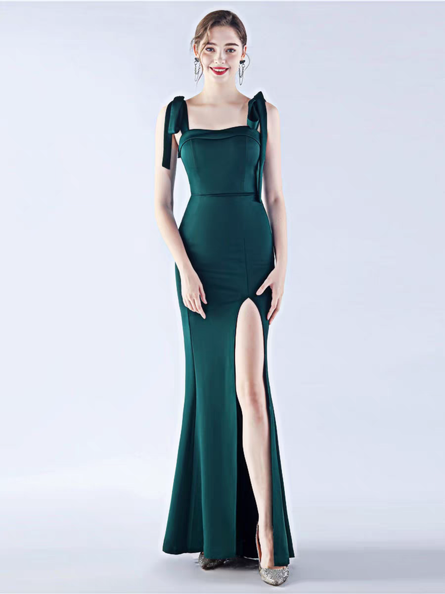 The Merlise Sleeveless Evening Mermaid Dress (Available in 4 colours)
