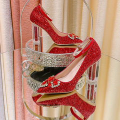 The Clarisbel Wedding Bridal Crystal Heels (Available in 3 colours)