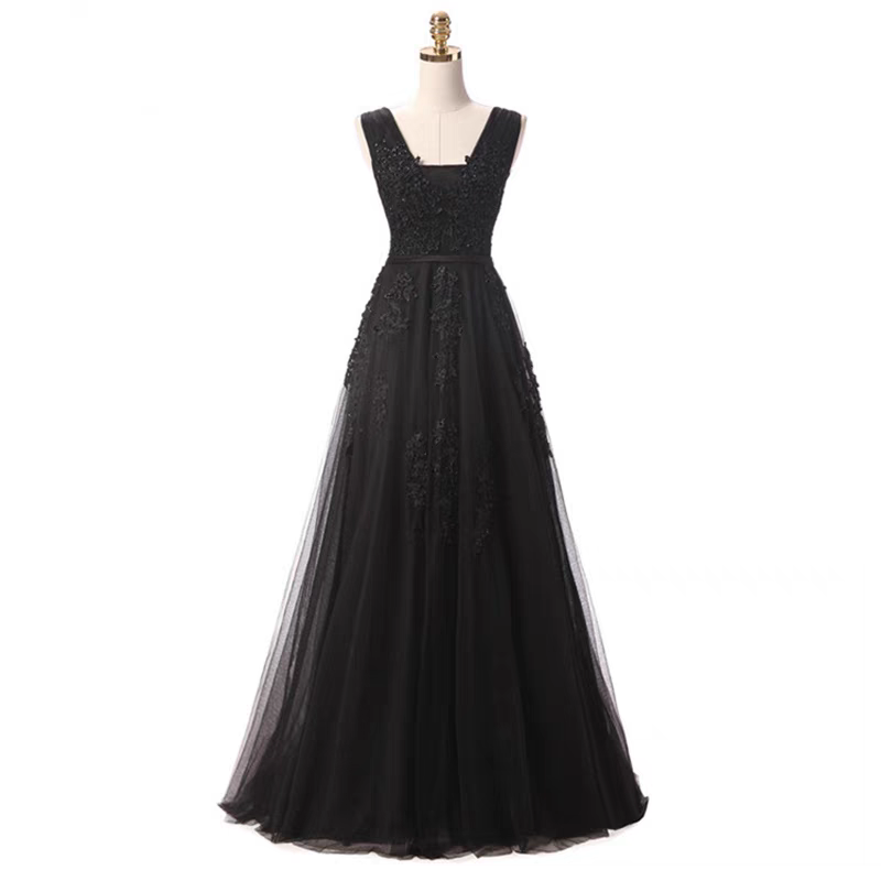 The Pierina Tulle Sleeveless Pink / Grey / Red Lace Floral Gown (Customisation Available)