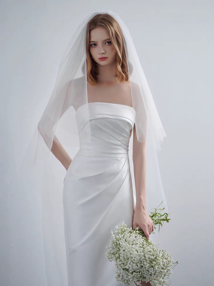 The Carisbelle Wedding Bridal Tube Gown