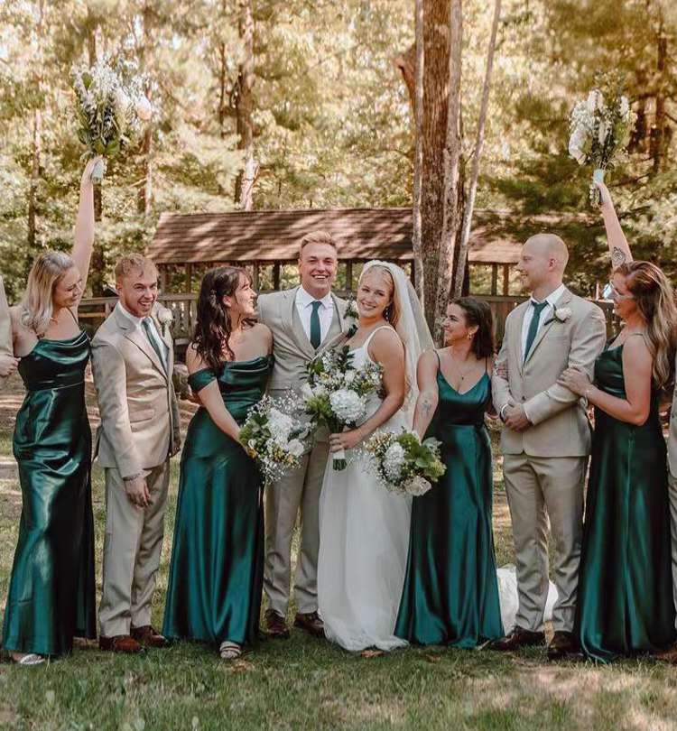 The Lorna Satin Bridesmaid Collection (Available in 5 Different Styles)