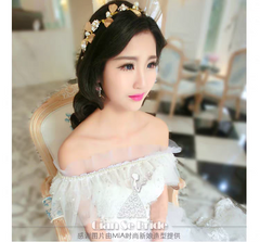 Bridal Hairpiece/Earrings/Clips Set