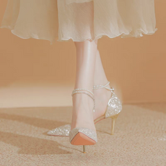The Hadley Wedding Bridal Heels (Available in 2 Colours)
