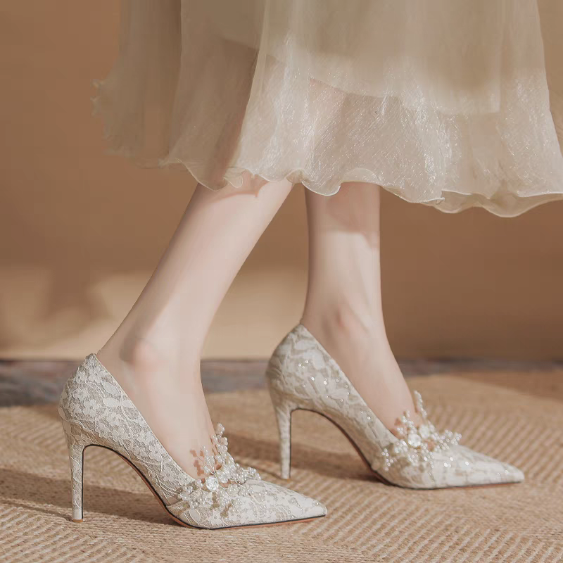 The Hasera Wedding Bridal Heels (Available in 2 Colours)