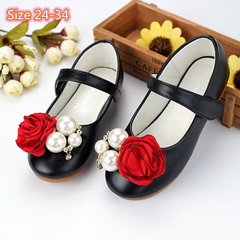 The Melanie Flower Girl Shoes (Available in 4 colours)
