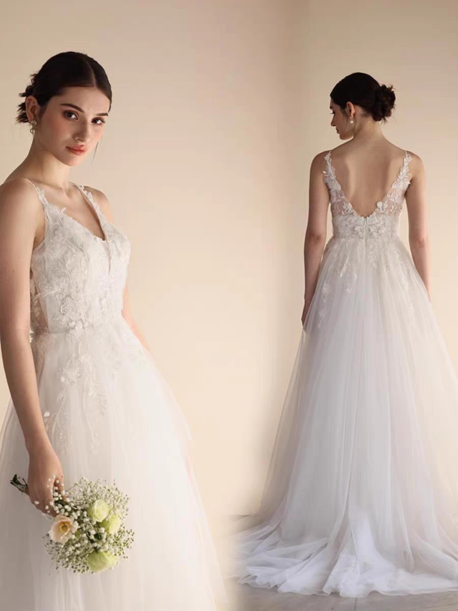 The Freyja Wedding Bridal Heart Shape Sleeveless Gown