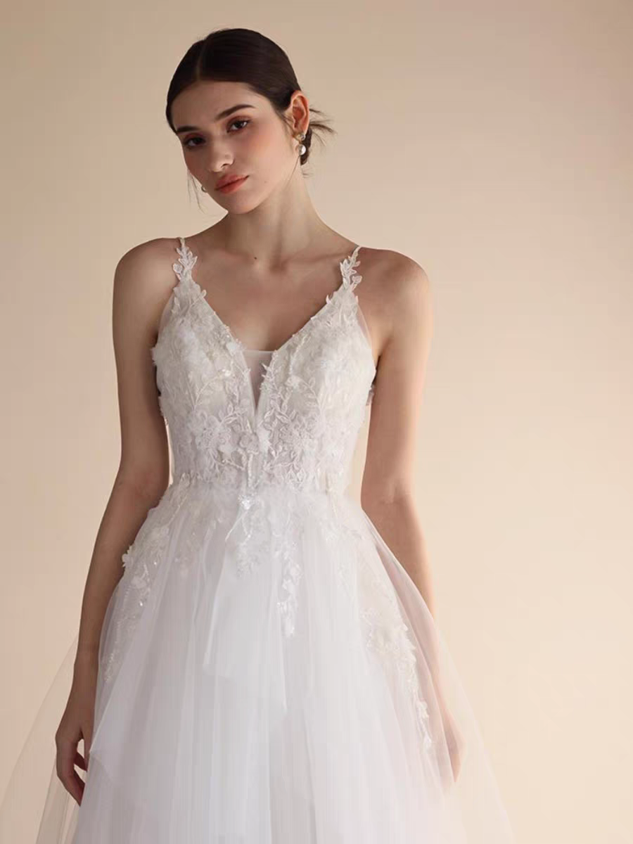 The Freyja Wedding Bridal Heart Shape Sleeveless Gown