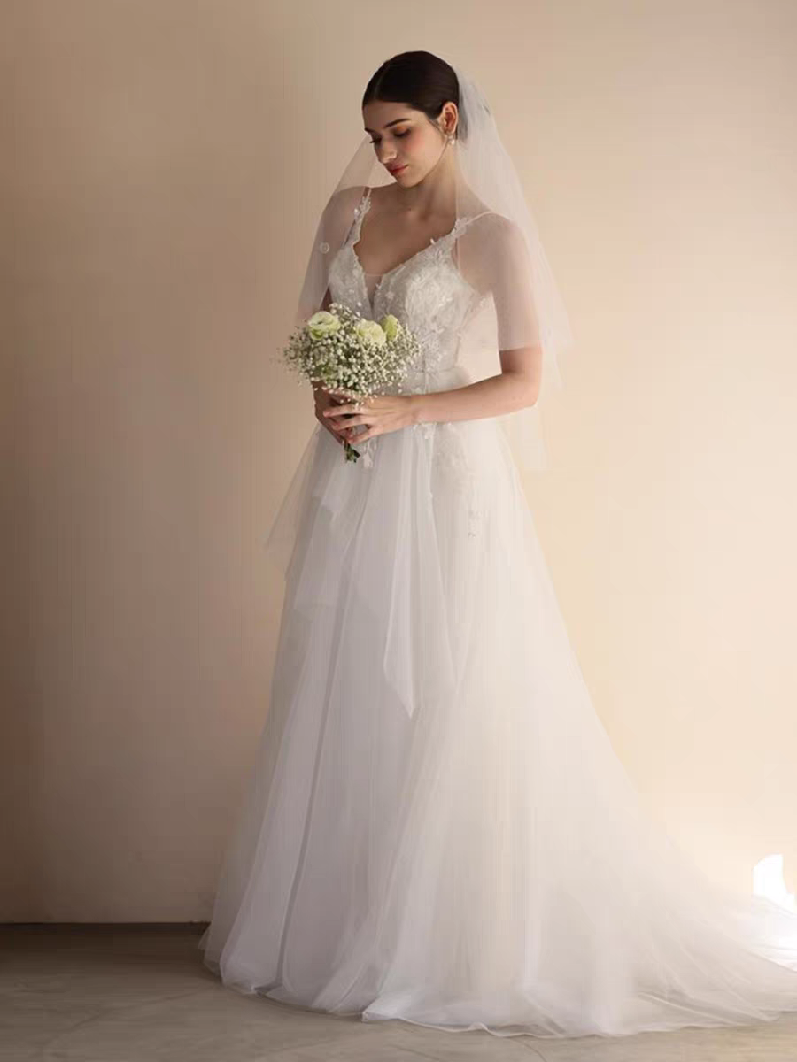 The Freyja Wedding Bridal Heart Shape Sleeveless Gown